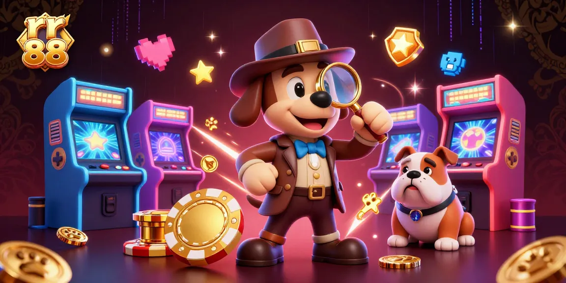 Engage with rr 88's vibrant casino gaming scene full of exciting action and colorful elements.