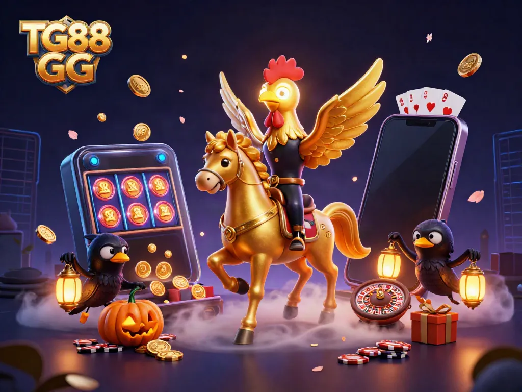 Engage in thrilling gaming adventures with TG88 GG's enchanting casino atmosphere.