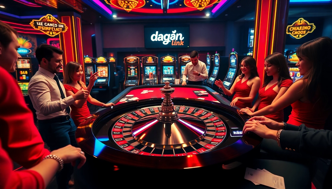 Experience the thrill of high-stakes gambling at DAGA link's luxurious casino.