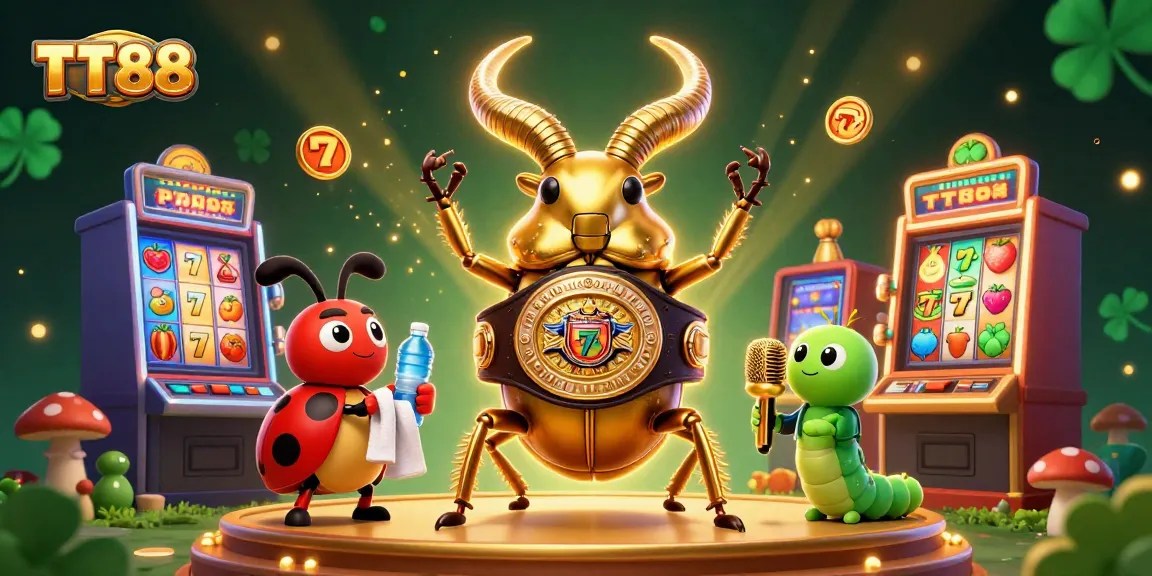 Engage in exciting gaming experiences at TT88 with vibrant characters and dynamic slot elements
