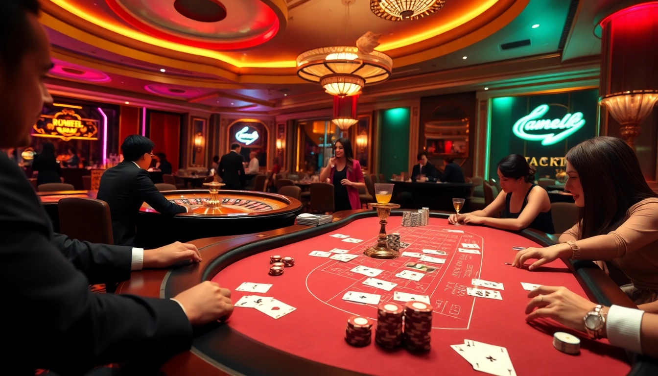 Experience high-stakes gaming at https://bem88.com with lively poker tables and roulette excitement.