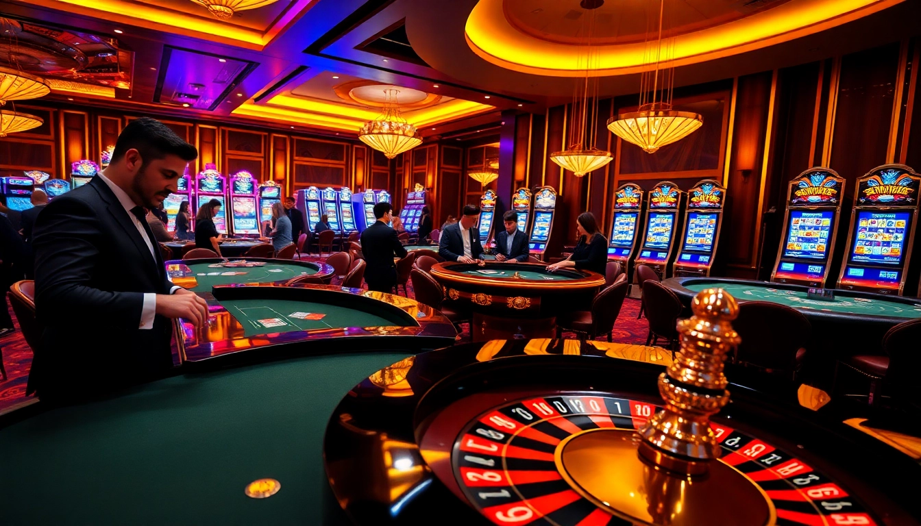 Experience the excitement of tg88 com with players at a vibrant casino table.