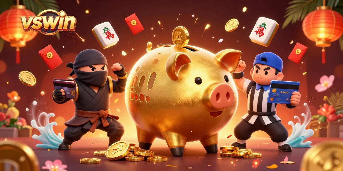 Experience excitement with vswin's thrilling casino atmosphere and engaging characters.