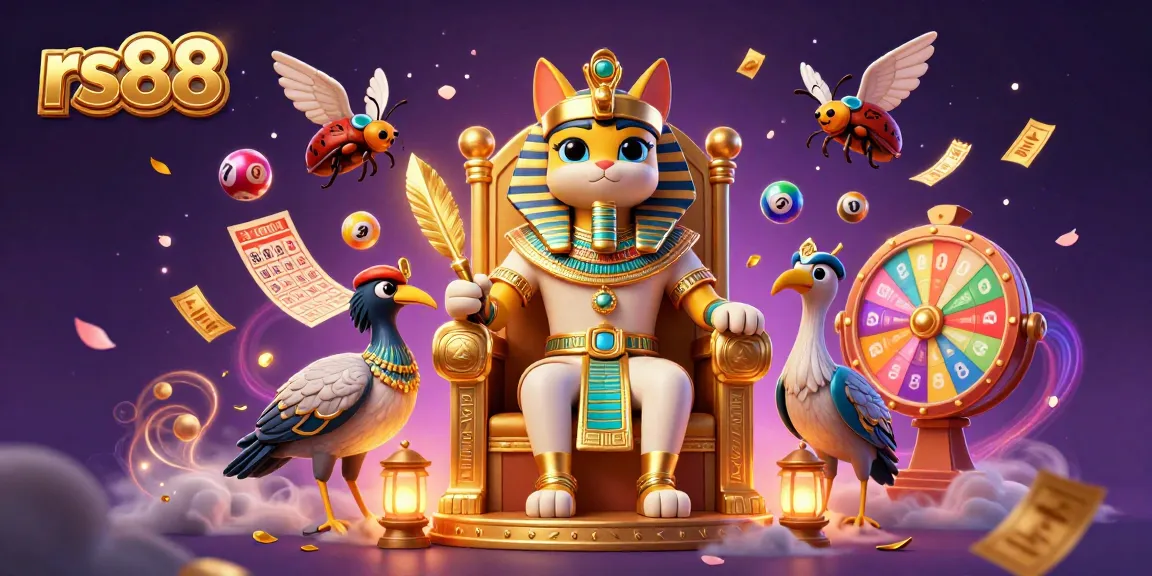 Experience thrilling gameplay with rs88 lottery elements, vibrant characters, and magical casino atmosphere.