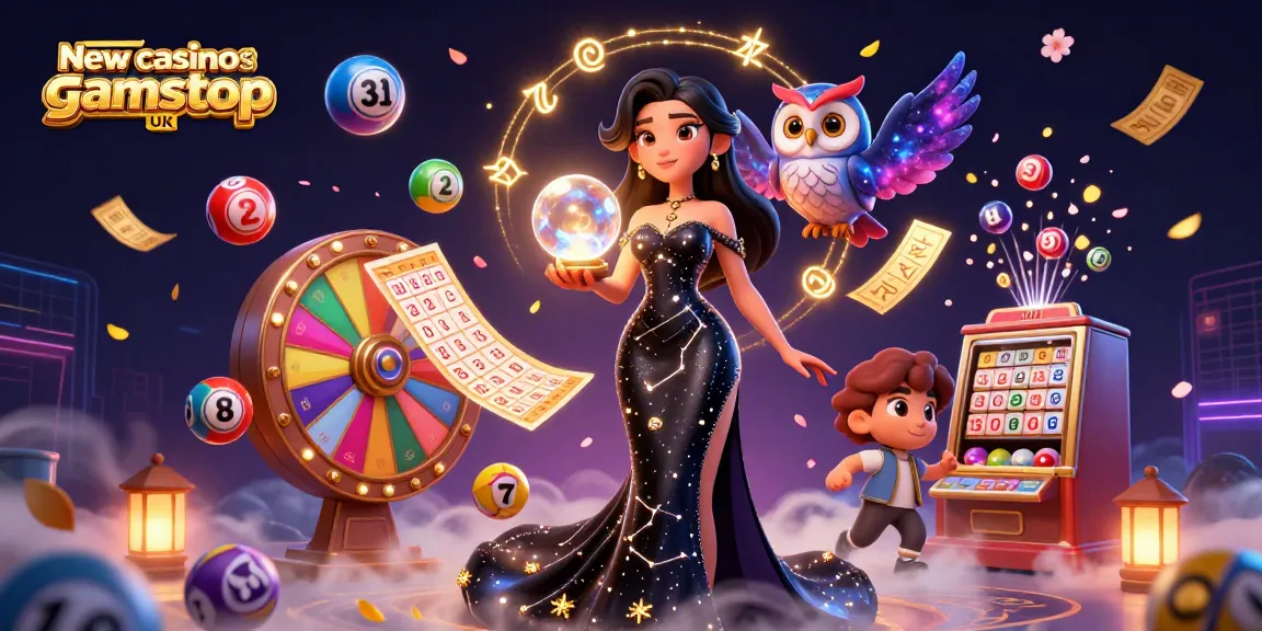 Experience the thrill of New casinos not on gamstop UK through an enchanting 3D digital illustration.