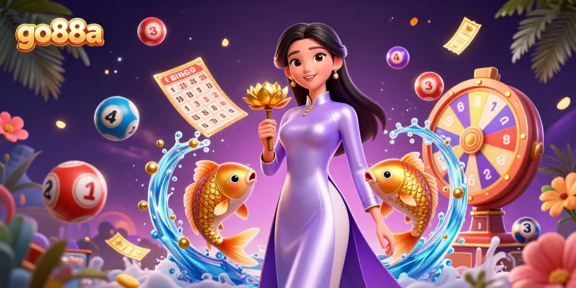 Experience excitement with go88a's vibrant bingo game featuring dynamic lottery elements and stunning visuals.