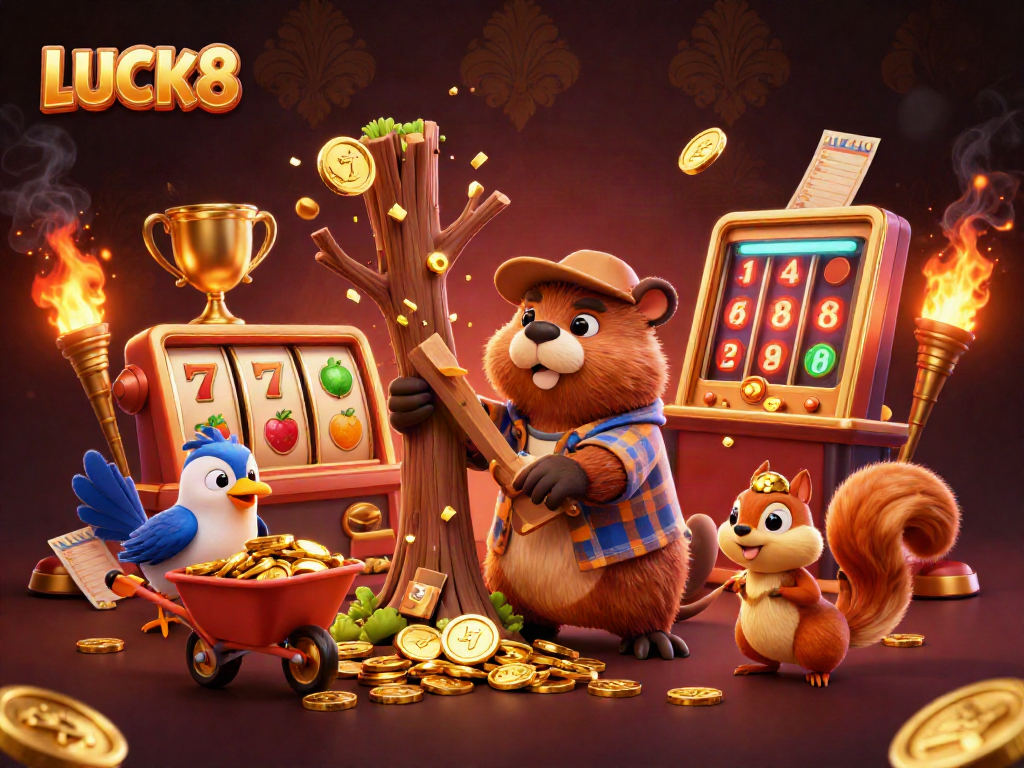 LUCK8: Lướt trên các nguyên liệu vàng với hàng triệu của cải từ lâm sản trong ánh sáng chói sáng