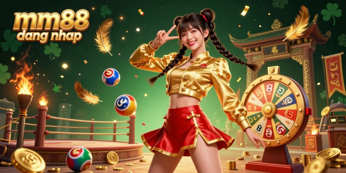 Engage in thrilling games at mm88 dang nhap with lively characters amidst a vibrant casino atmosphere.