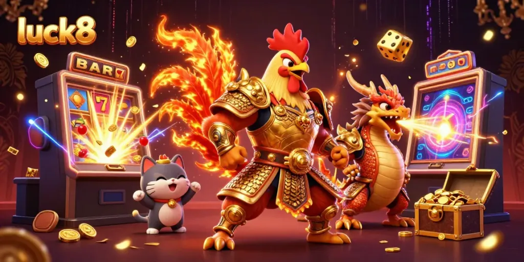 Play enticing casino games at luck8 with thrilling jackpots and vibrant slot machines.