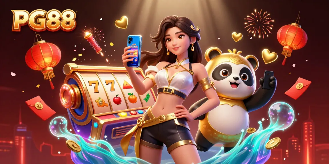 PG88 engages in exciting slot game action with vibrant visuals and immersive characters.