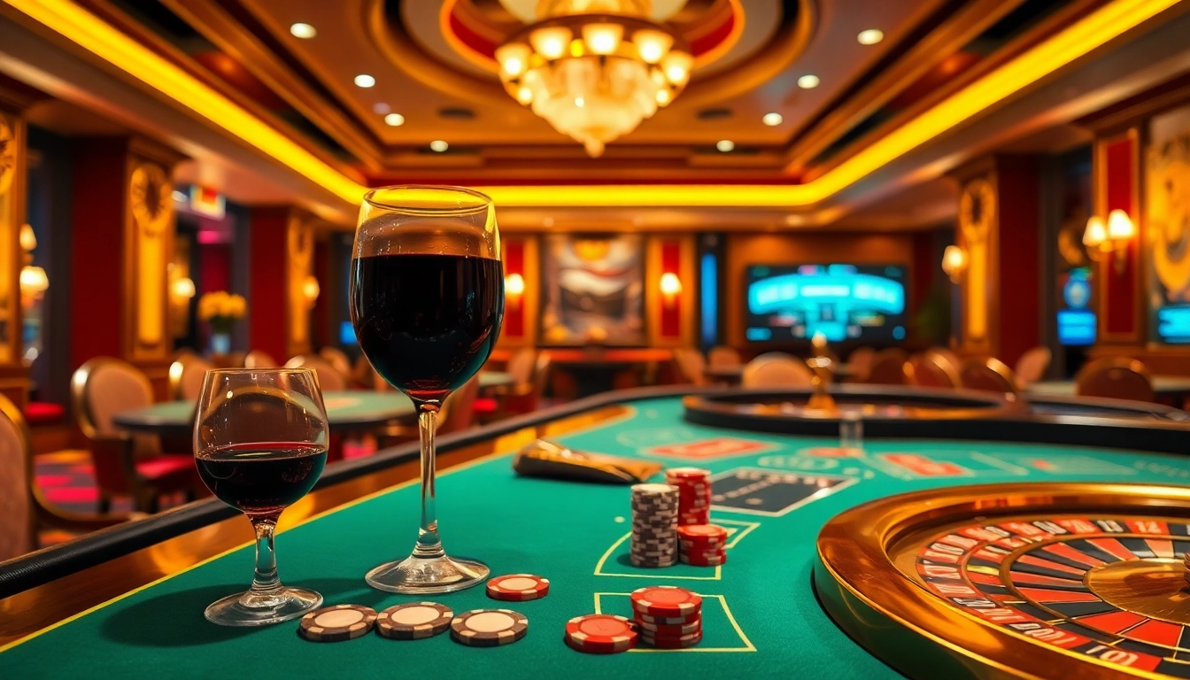 Experience luxury gambling at lv88 with baccarat tables and vibrant casino ambiance.