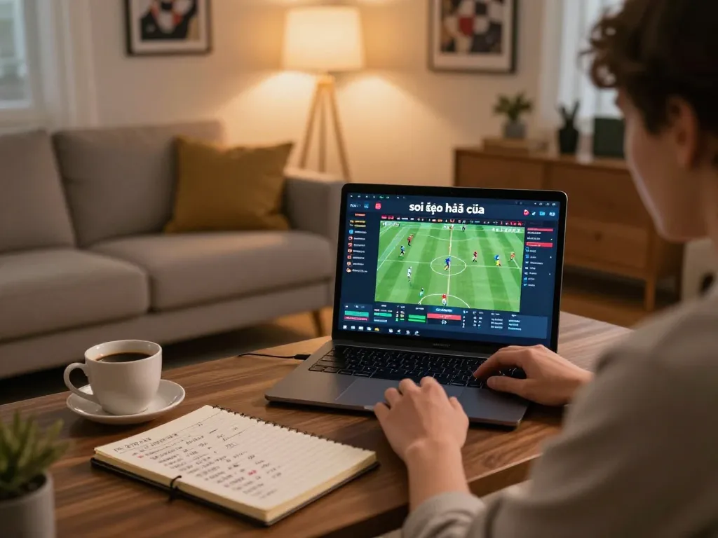 Screenshot of soi kèo nhà cái in an online sports betting interface, showcasing active betting on various games.