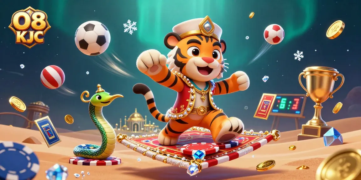 Engage in thrilling gameplay with O8 KJC featuring vibrant 3D casino elements, rich textures, and dynamic action.