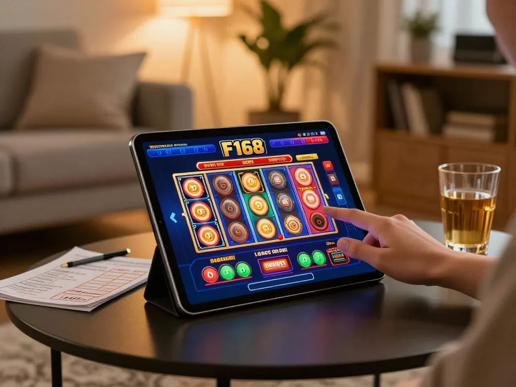 Experience thrilling gameplay on the F168 app with vibrant slots and live dealers.