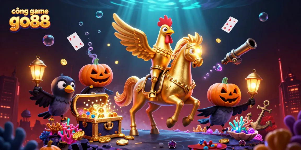 Experience exciting gameplay at cổng game go88 featuring colorful characters and dazzling casino elements.