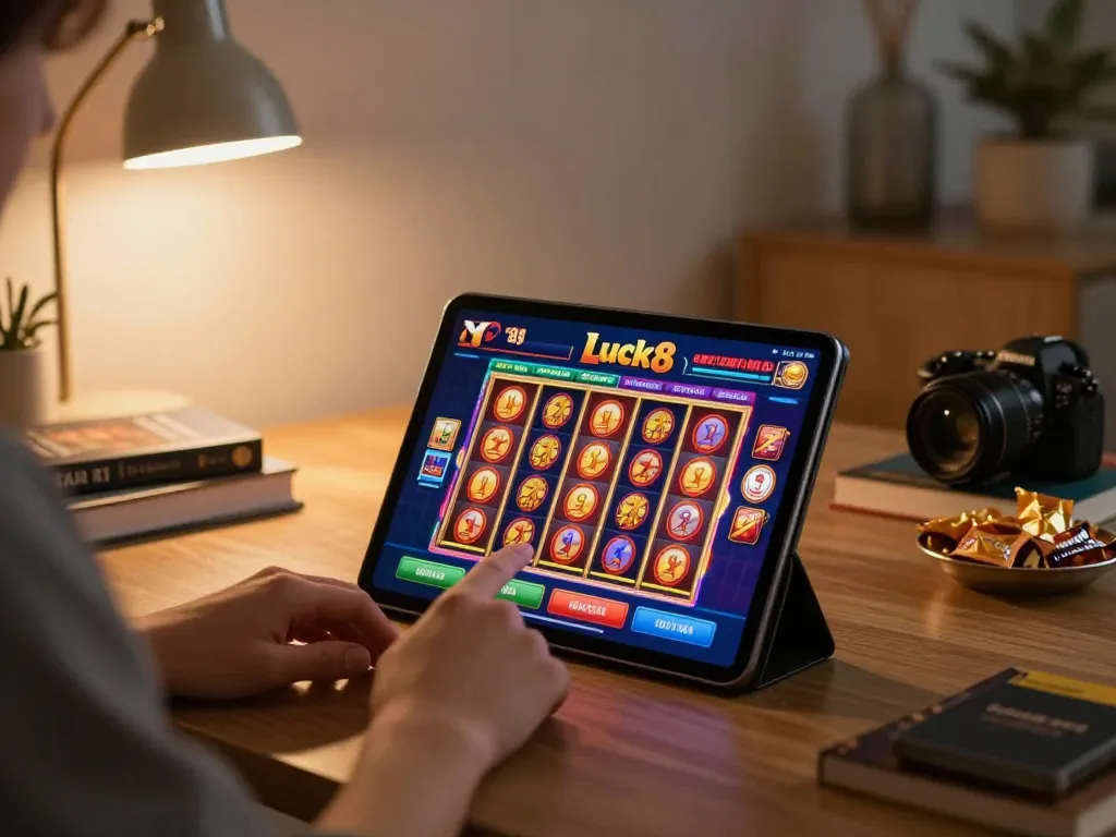 Engaging gameplay on trang chủ luck8 casino app with vibrant slots and cozy atmosphere.