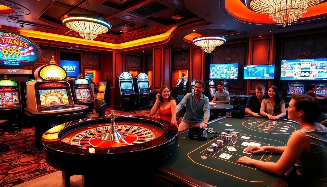 Experience thrilling gameplay at 69vn.gb.net with vibrant casino elements and excited players.